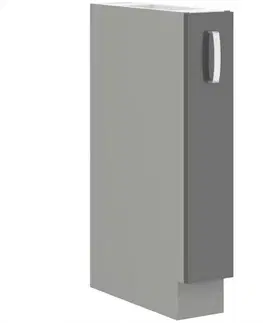 Kuchynské skrinky Kuchynská skrinka Grey 15d Cargo Bb