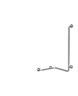Svietidlá BEMETA Madlo do sprchy 66x118 cm nerezové/strieborné 301153022