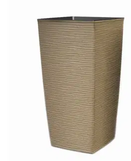 Záhrada Kvetináč Aurora Woody 25x25x46,5h Natural Wea-2525