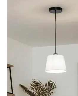 Svietidlá BRILAGI - LED luster na lankách CERIA 1xE27/40W/230V pr. 20,5 cm biela BG3987+EG781029