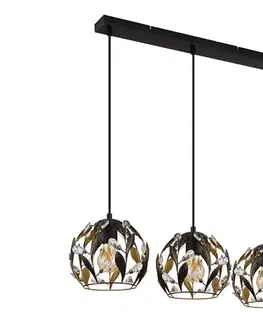 Svietidlá Globo 15759-3H - Závesný luster MIKA na lanku 3xE27/40W/230V 15759-3H