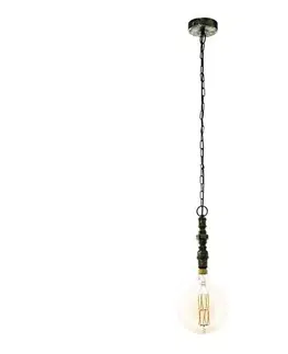 Svietidlá Eglo 79409 - LED luster na reťazi NASITI 1xE27/8W/230V 79409