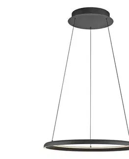 Svietidlá Schöner Wohnen 15570-18-LED stmievateľné závesné svietidlo na lanku QUILLO LED/36W/230V priemer 60 cm čierne 15570-18
