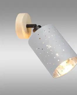 Moderné lampy do obývačky Nástenné bodové svietidlo DAFNE AS-DAE141BR LS1