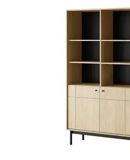 Nábytok ArtPS Regál JAPANESE R104 | oak line