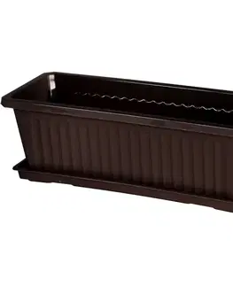Záhrada Kvetináč balkónový  60 cm wenge