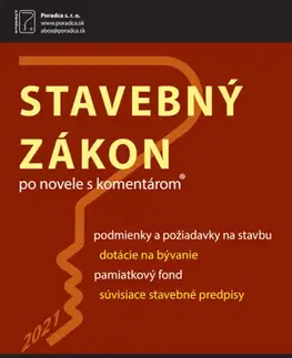 Ekonómia, manažment - ostatné Stavebný zákon - s komentárom po novelách