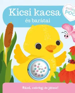 Leporelá, krabičky, puzzle knihy Csörgős poci - Kicsi kacsa és barátai