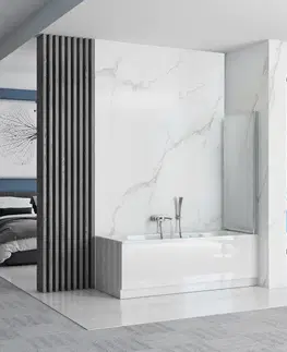 Sprchové dvere REA - Pohyblivá vaňová zástena LAGOS 70 Chrome REA-W7639