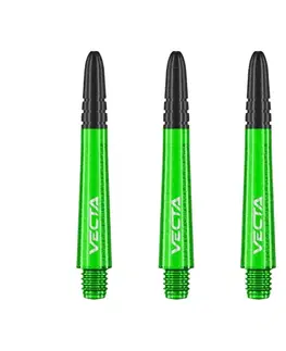 Násadky na šípky Násadky Winmau Vecta Intermediate zelená