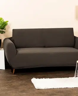Prehozy 4Home Multielastický poťah na dvojkreslo Comfort hnedá, 140 - 180 cm