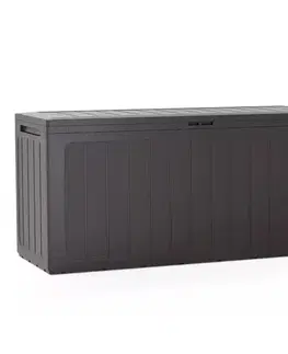 Záhradné úložné boxy NABBI MBBL280 záhradná truhlica 280 l hnedá
