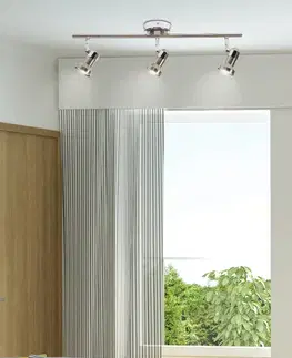 Nástenné svetlá Nástenná svietiaca páska 3X50W GU10 chróm ARKON