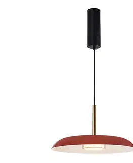 Svietidlá Viokef Lighting LED luster na lanku NUDO LED/11W/230V 3000/4000/6000K červený 4338801