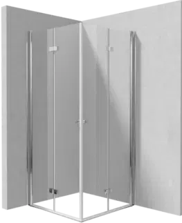 Sprchovacie kúty DEANTE/S - Sprchovací kút dvojité skladací 80x70 KTSX047P+KTSX042P KERRIA/0395