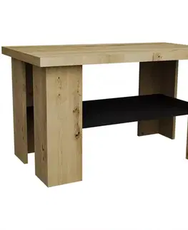 Konferenčné stolíky s úložným priestorom Konferenčný Stolík Olga artisan/čierna