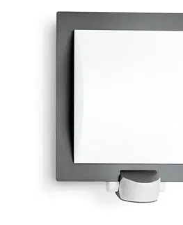 Záhradné lampy STEINEL 035693 - Vonkajšie nástenné svietidlo so senzorom L20 1xE27/60W/230V IP44 035693