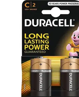 Predlžovacie káble Duracell - 2 ks Alkalická batéria Basic LR14/C 1,5V 2200 mAh DRBLR14B2