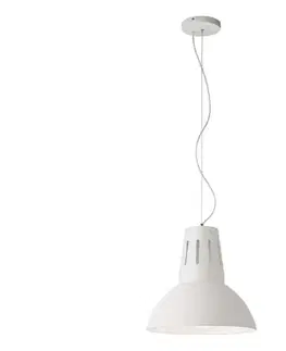 Svietidlá Redo 01-1282 - Závesný luster na lanku PEEP 1xE27/42W/230V pr. 34,5 cm biela 01-1282