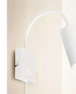 Svietidlá BRILAGI - Flexibilná nástenná lampa SELE 1xGU10/30W/230V biela WO-W7-OEM