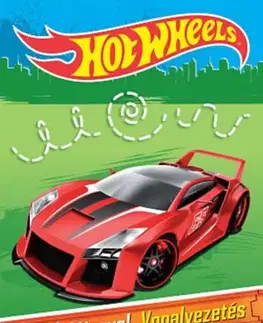 Nalepovačky, vystrihovačky, skladačky Hot Wheels - Tanulj játszva!