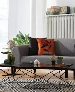 Pohovky a gauče Trojmiestna rozkladacia pohovka Kapri 3 Seater - Light Grey