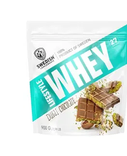 Proteínové koncentráty Lifestyle Whey - Swedish Supplements 900 g White Chocolate Raspberry
