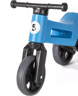 Odrážadlá Funny Wheels - odrážadlo 2v1 RIDER SPORT modrá/čierna 11408533