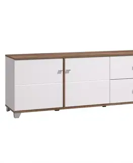 Všetky produkty TV stolík Burgundy Biela/Dub 11012060
