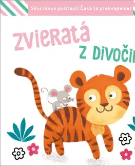 Leporelá, krabičky, puzzle knihy Zvieratá z divočiny