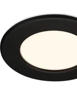 Svietidlá Briloner 7049015 - LED Kúpeľňové zapustené svietidlo LED/6W/230V IP44 čierne 7049015