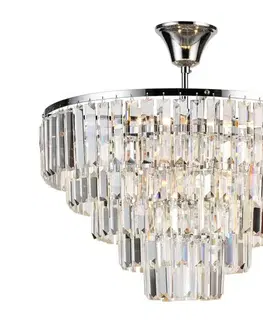 Svietidlá BRILAGI - Prisadený luster CRYSTAL 5xE14/40W/230V lesklý chróm BG71345