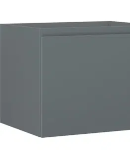 Kúpeľňový nábytok MEXEN/S - Orio kúpeľňová skrinka pod umývadlo 60, 1 šuplík, grafit mat 91A10-06047-1-BF66