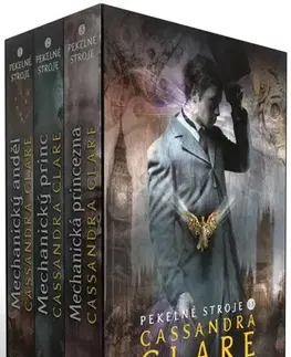 Fantasy, upíri Pekelné stroje 1-3 BOX (CZ) - Cassandra Clare,Lenka Faltejsková