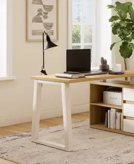 Kancelárske, písacie a PC stoly ArtAdrk Písací stolík IWO ll | artisan / cashemere