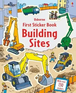 Cudzojazyčná literatúra First Sticker Book Building Sites - Jessica Greenwell