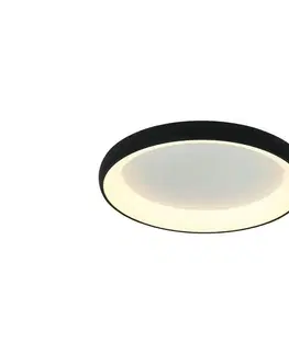 Svietidlá Zam 2056 - LED Stmievateľné stropné svietidlo LED/60W/230V pr. 80 cm čierna 2056