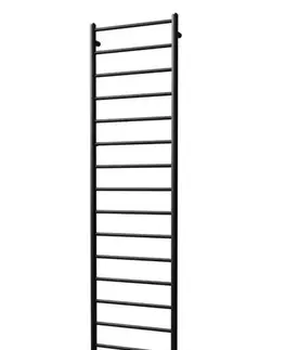 Radiátory do kúpeľne Radiátor ISAN Aura 114x30 cm čierny zamat DDIN11400300CSM DDIN11400300CSM