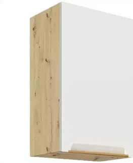 Kuchynské skrinky visiace Skrinka do kuchyne Glamour 31g White