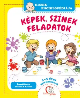 Leporelá, krabičky, puzzle knihy Képek, színek, feladatok