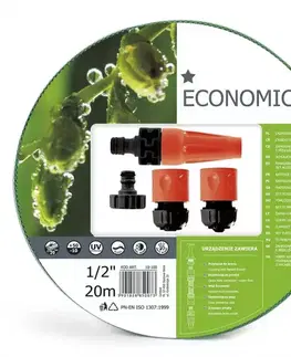 Záhradné hadice Komplet hadica Economic 1/2 20MB+koncovky 10-100