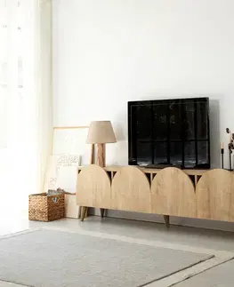 TV stolíky TV stolík Mesta - Sapphire Oak v2
