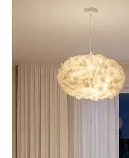 Svietidlá BRILAGI - Luster SOLEAIR na lanku 2xE27/40W/230V, pr. 60 cm, biely 390FLH2981