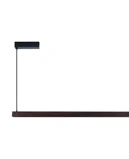 Svietidlá  NEO 07302L-LED stmievateľný luster na lanku MADEIRA 44W/230V Wi-Fi Tuya 202 cm orech 07302L