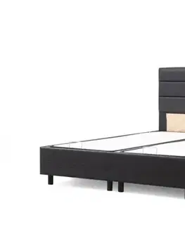 Postele Rám manželskej postele s čelom Motya 160 x 200 - Anthracite