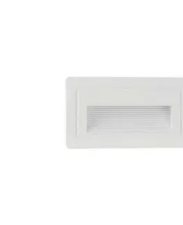 Svietidlá  Vonkajšie schodiskové svietidlo LED/3W/230V 3000K IP65 biela 10378