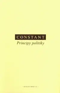 Filozofia Principy politiky - Benjamin Constant