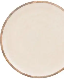 Podnosy a tácky Kinekus Podnos 30 cm mango drevo