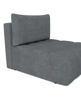 Rozkladacie sedačky na spanie Pohovka Rica Casa 24 sivý