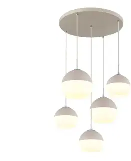 Svietidlá Globo 15999-5HR - Závesný luster na lankách RAGUSA 5xE27/60W/230V 15999-5HR